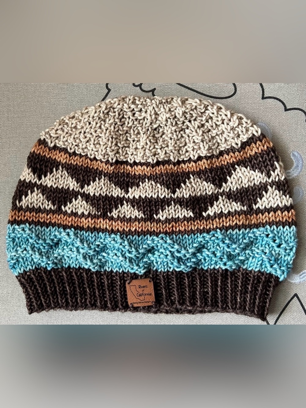 Rivers Of California Beanie
